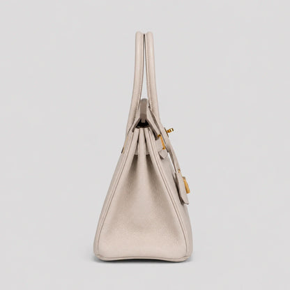 Hermès Birkin 30 Togo Craie Gold — Innenansicht | Luren Authentisch