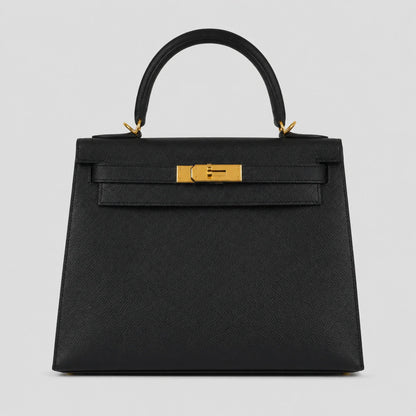 Hermès Kelly 28 — Hauptansicht Vorderseite | Luren Authentisch
