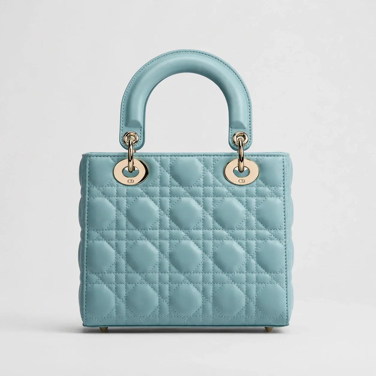 Lady Dior Cannage Lammleder Turmalinblau — Rückansicht | Luren Authentisch