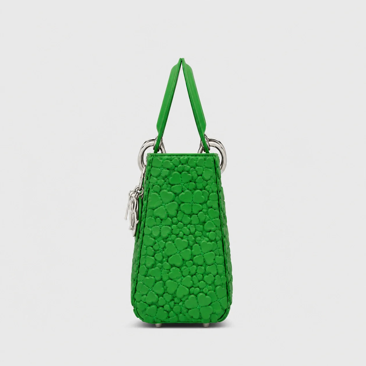 Lady Dior Clover Allover Lammleder Lucky Green — Innenansicht | Luren Authentisch