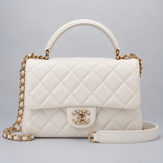 Chanel Trendy CC White Bag